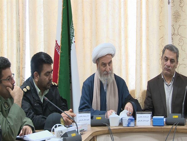 جلسه هماهنگی مدیریت بحران شهرستان هریس برگزار شد/تصویری