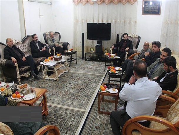 دیدار باخانواده شهیدشاخص رسانه استان خوزستان