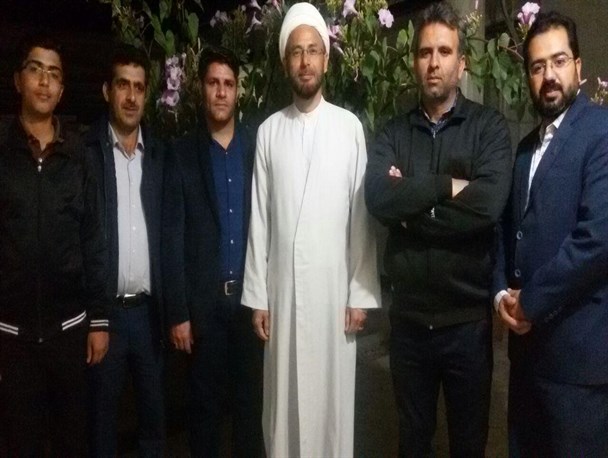 دیدار اصحاب رسانه و خبرنگاران خبرگزاری صدا و سیمای مرکز فارس با امام جمعه فراشبند+تصویر