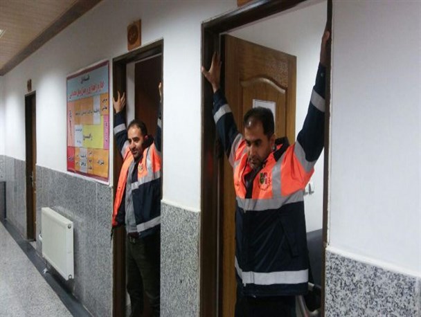 مانور زلزله در شهرستان کلاله انجام شد+ تصاویر
