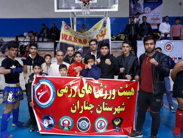 درخشش رزمی‌کاران چناران در مسابقات کیک بوکسینگ واسکو استان