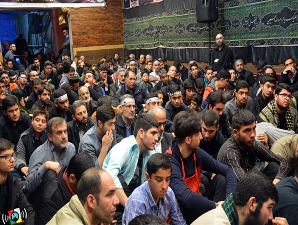 برگزاری دومین سالگرد شهادت سجاد عفتی در شهریار + تصاویر