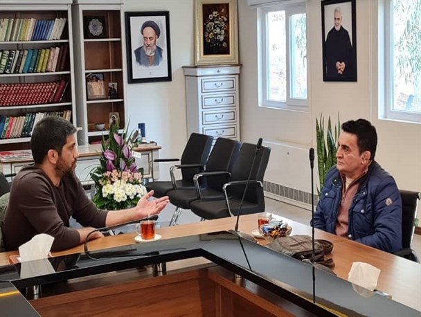 نشست سرمربی تیم ملی کشتی فرنگی با رئیس فدراسیون/ بحث دبیر و بنا درباره برنامه آتی