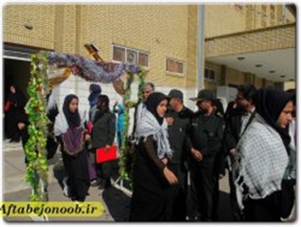 اعزام 850 دانش آموز گچسارانی به مناطق عملیاتی جنوب کشور +تصاویر
