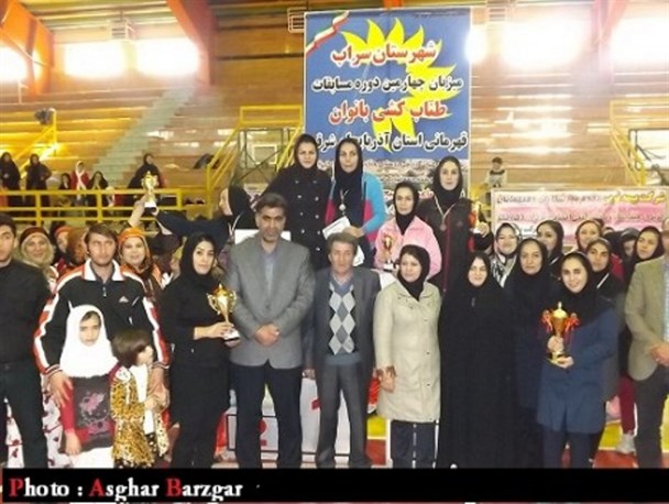 سراب قهرمان مسابقات طناب کشی استان آذبایجان شرقی