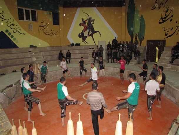 قفل گود زورخانه گرمه برای یک شب باز شد / تصاویر