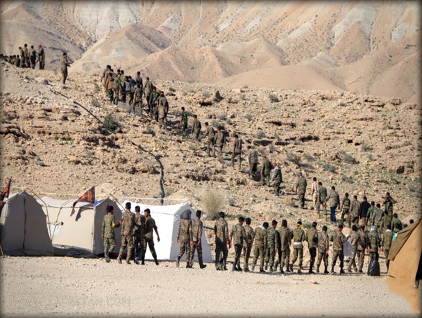 رزمایش بزرگ فاطمیون در لارستان برگزار شد
