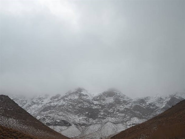 تصاویری دیدنی از طبیعت برفی اردکان