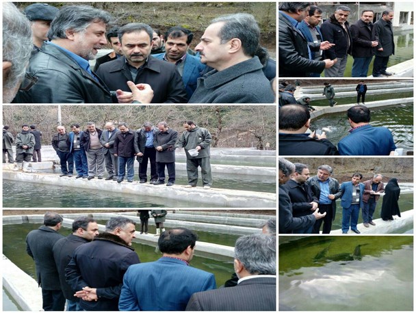 بازدید از دو پروژه در بخش رحیم آباد با حضور رئیس سازمان برنامه و بودجه گیلان +تصاویر