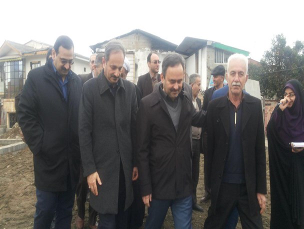 بازدید از  روند ساخت مسجد پیامبر اعظم چابکسر +تصاویر