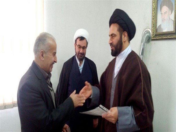 هیات امنا مسجد جامع شفت احکام خود را دریافت کردند + تصاویر