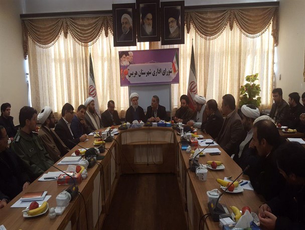 بخشدار جدید بخش مرکزی هریس معرفی شد