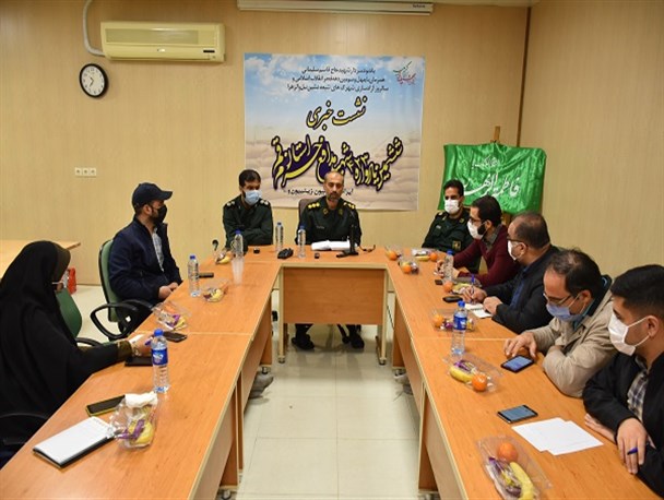 برگزاری نشست رسانه ای ششمین یادواره شهدای ۴۲۳ شهید مدافع حرم استان قم