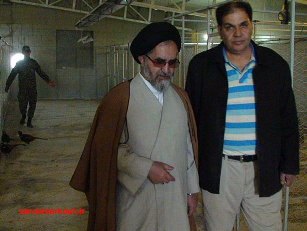 دیدار مسئولین ابرکوه با اولین پرورش دهنده «قرقاول» در کشور