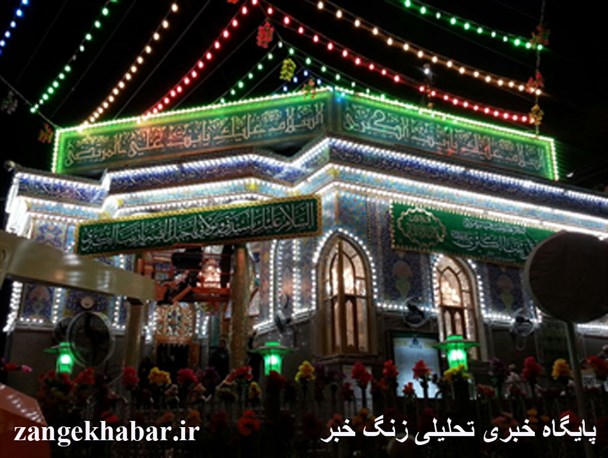کربلای معلی و حرم حضرت زینب سلام الله علیها در جشن و سرور + تصاویر