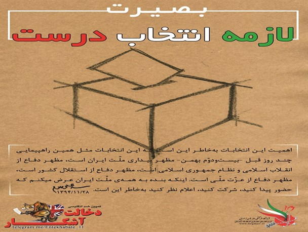اهمیت حضور مردم در انتخابات از منظر امام خامنه ای(مدظله)
