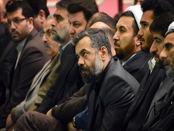 روضه‌خوانی حاج‌محمود کریمی در تجمع فاطمیون ساری
