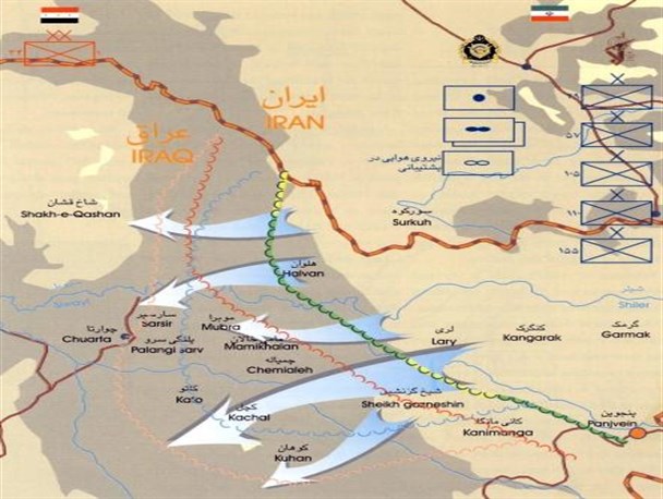 روایتی از عملیات والفجر9 و 57 شهید لرستانی