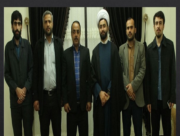 دیدار هیئت تحریریه امیدیه نیوز با آزاده سرافراز حاج حسین ملحانی