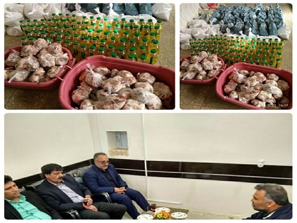 500سبد غذائی بین مددجویان کمیته امداد امام(ره) دهک توزیع شد