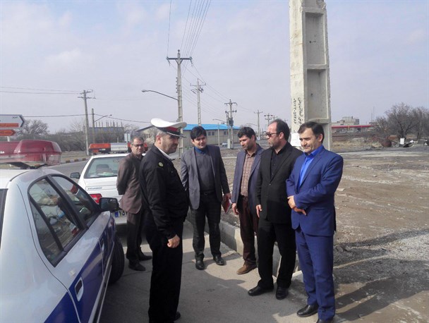 بررسی میدانی مشکلات ترافیکی آذرشهر