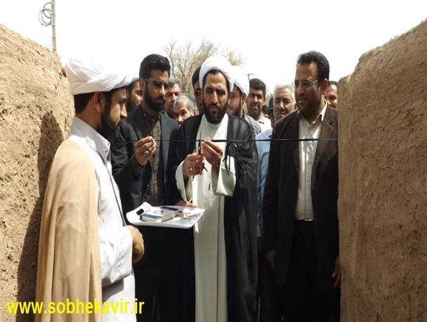 نمایشگاه حدیث غربت در کوچه های بنی هاشم در ریگان افتتاح شد/تصاویر