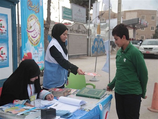 خدمت رسانی هلال احمر شیروان به تقریبا 5 هزار مسافر نوروزی