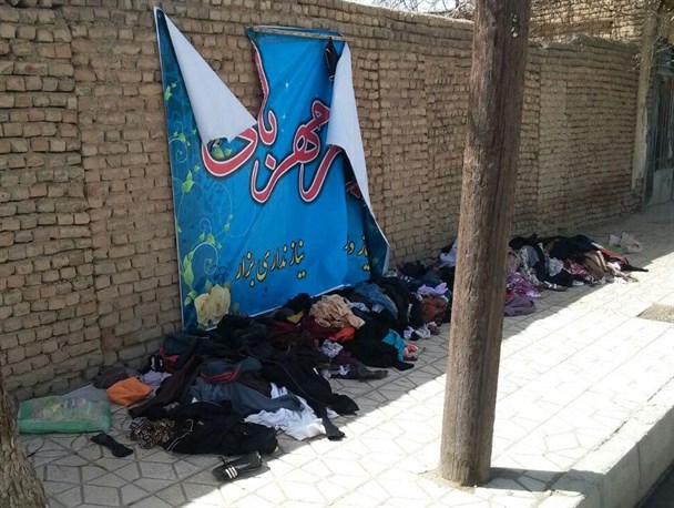 مهربانی دیوار به زمین رسید