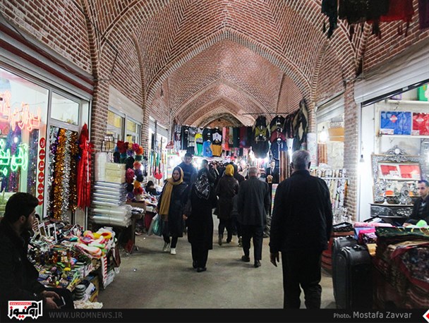 حال و هوای بازار ارومیه در عید نوروز به روایت دوربین اروم نیوز