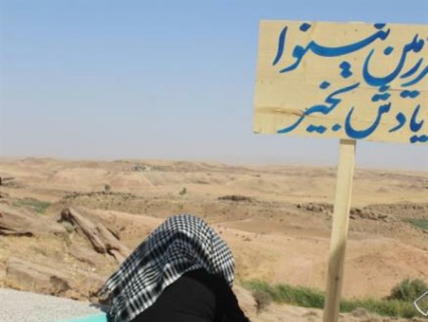 حضور پرشور زائرین راهیان نور از یادمان های دفاع مقدس قصرشیرین+ تصاویر