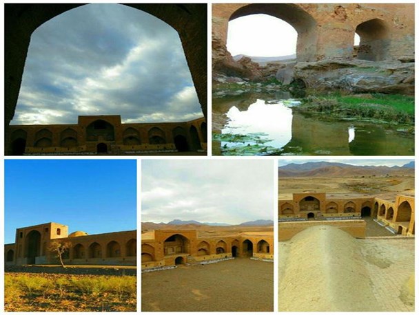 کاروانسرای تاریخی «دودهک» دلیجان +عکس