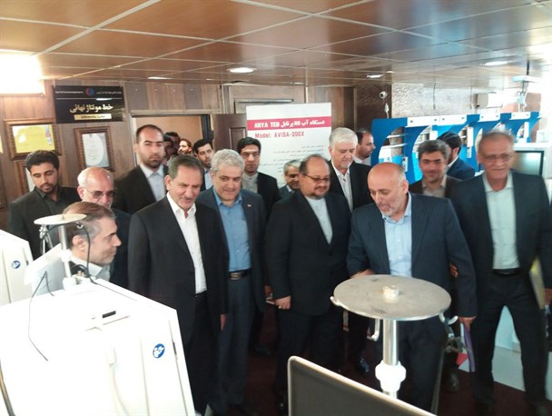 جهانگیری از پارک فناوری پردیس بازدید کرد