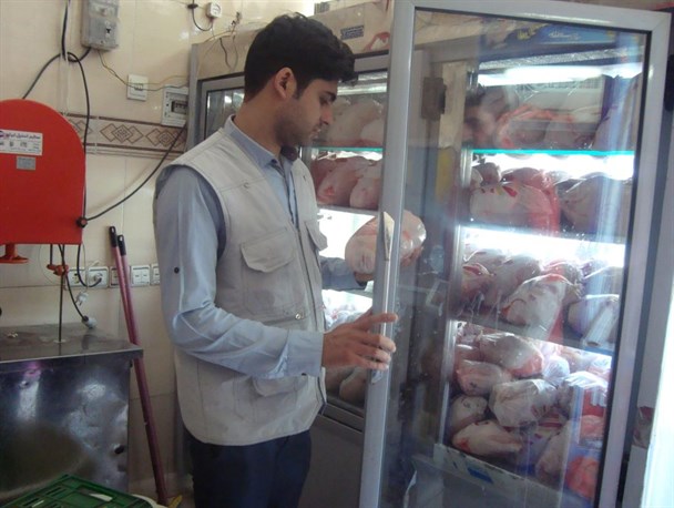 تشدید نظارت بهداشتی شبکه دامپزشکی خلیل آباد به مناسبت ایام نوروز
