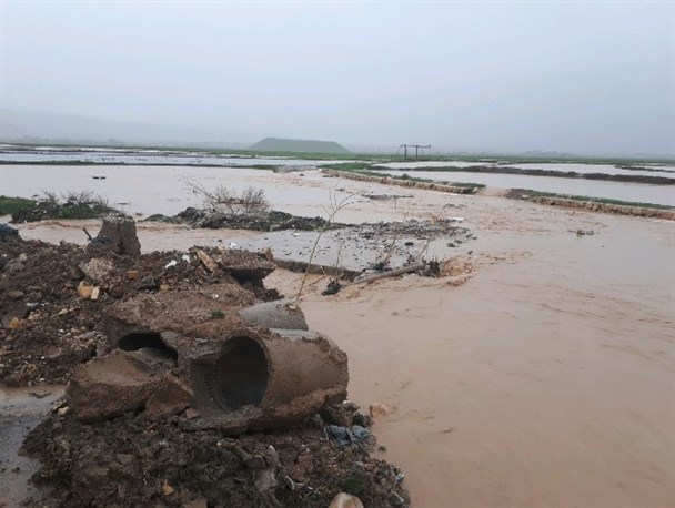 سیل در شهرستان لردگان به روایت تصویر