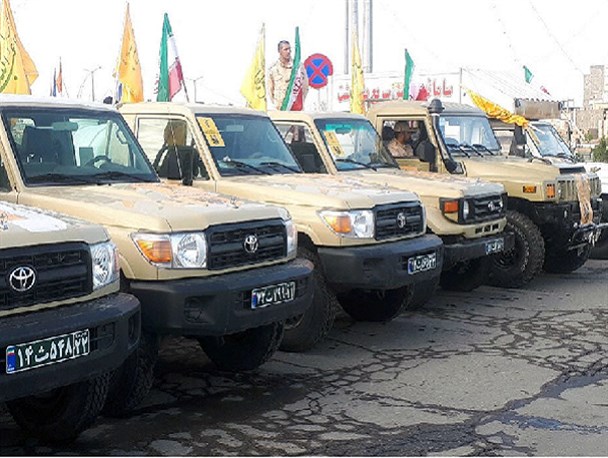 سپاه الغدیر به کمک نیروی انتظامی یزد آمد