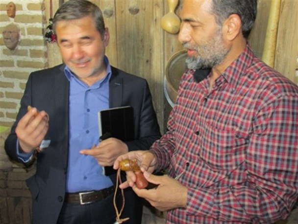 بازدیدمعاون صنایع‌دستی میراث فرهنگی کشور از صنایع دستی ساوه