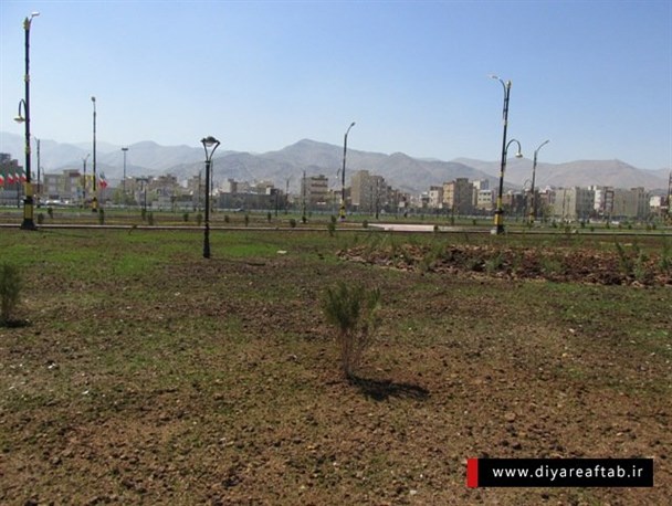 بوستان ملت اراک در حال احداث+عکس