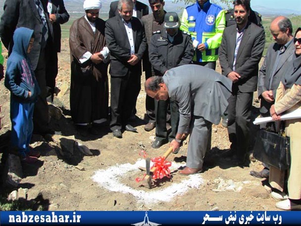 پارک سلامت روستای الوند خرمدره کلنگ زنی شد+ تصاویر