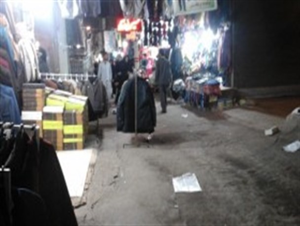 محوطه بازار ریسمان سنج را آسفالت کنید