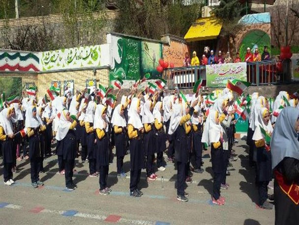 جشنواره غذا به مناسبت هفته سلامت در مدرسه شهید ابراهیمی شهر دماوند