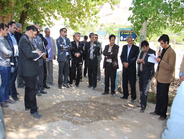 دهگردشی فرماندار اسفراین از روستاهای دهستان میلانلو+تصاویر