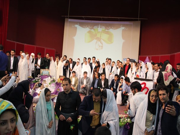 گزارش تصویری/جشن ازدواج دانشجویی دانشگاه کردستان
