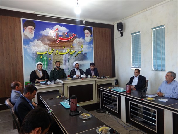 مسئولین خرامه با پرسنل سپاه دیدار کردند