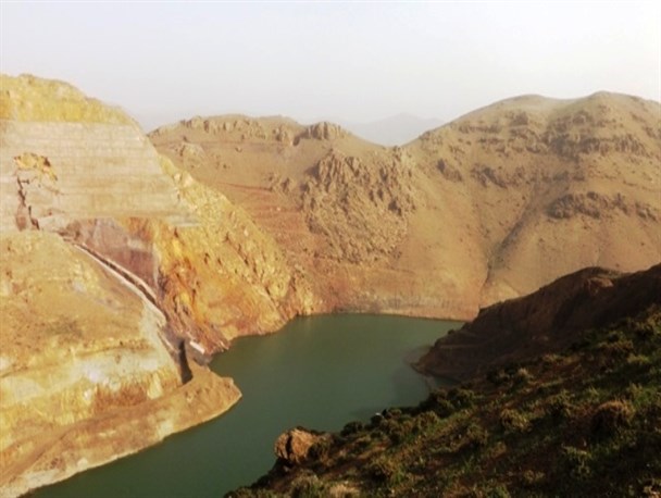 طبیعت زیبای سد خاکی قوشقیه سی در ملکان+تصاویر