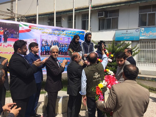 مراسم تجلیل از قهرمانان مسابقات آسیایی قزاقستان برگزار شد