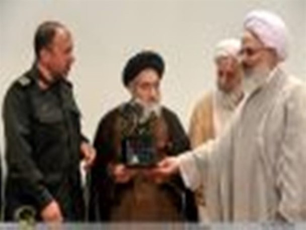 مراسم تجلیل از آیت الله سید علی اکبر قریشی/تصاویر