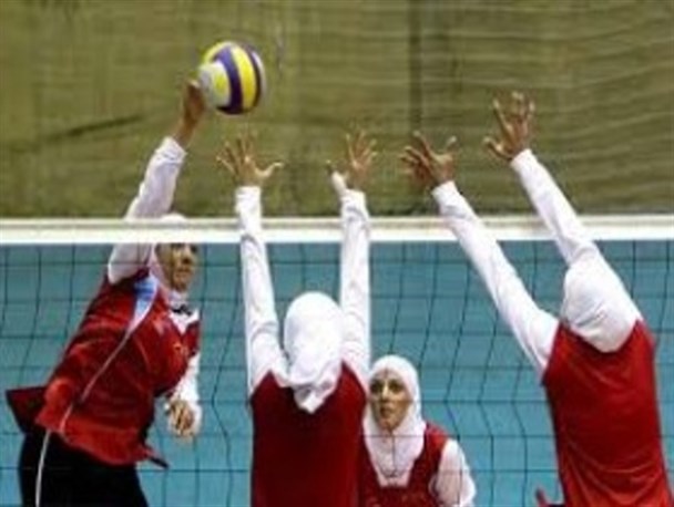 تیم والیبال بانوان علوم پزشکی شهرستان زابل از رفتن به مرحله بعد باز ماند