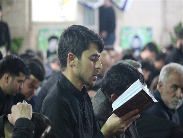 شهر خلیل آباد سیاهپوش عزای امیر مومنان علی (ع) شد + تصاویر