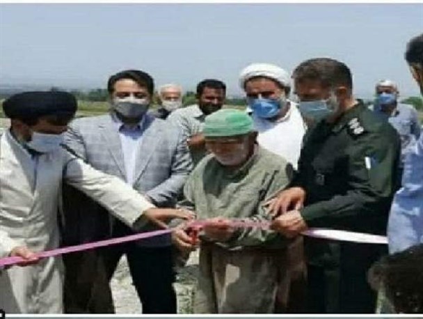 بهره برداری از کانال انتقال آب روستای استون آباد بندرگز گلستان