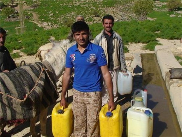 زنگ‌خطر کم‌آبی در دیشموک زده شد+تصاویر